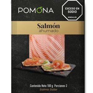 Salmón ahumado Pomona refrigerado (100 gr)