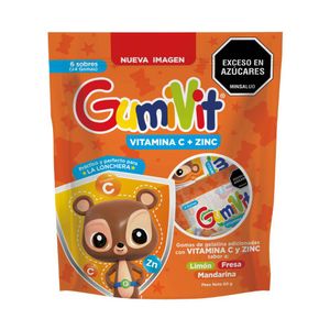 Vitamina c + zinc kids GUMIVIT 300006095